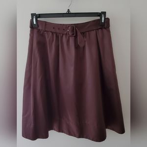 NWOT THEORY BROWN SKIRT W/POCKETS 4